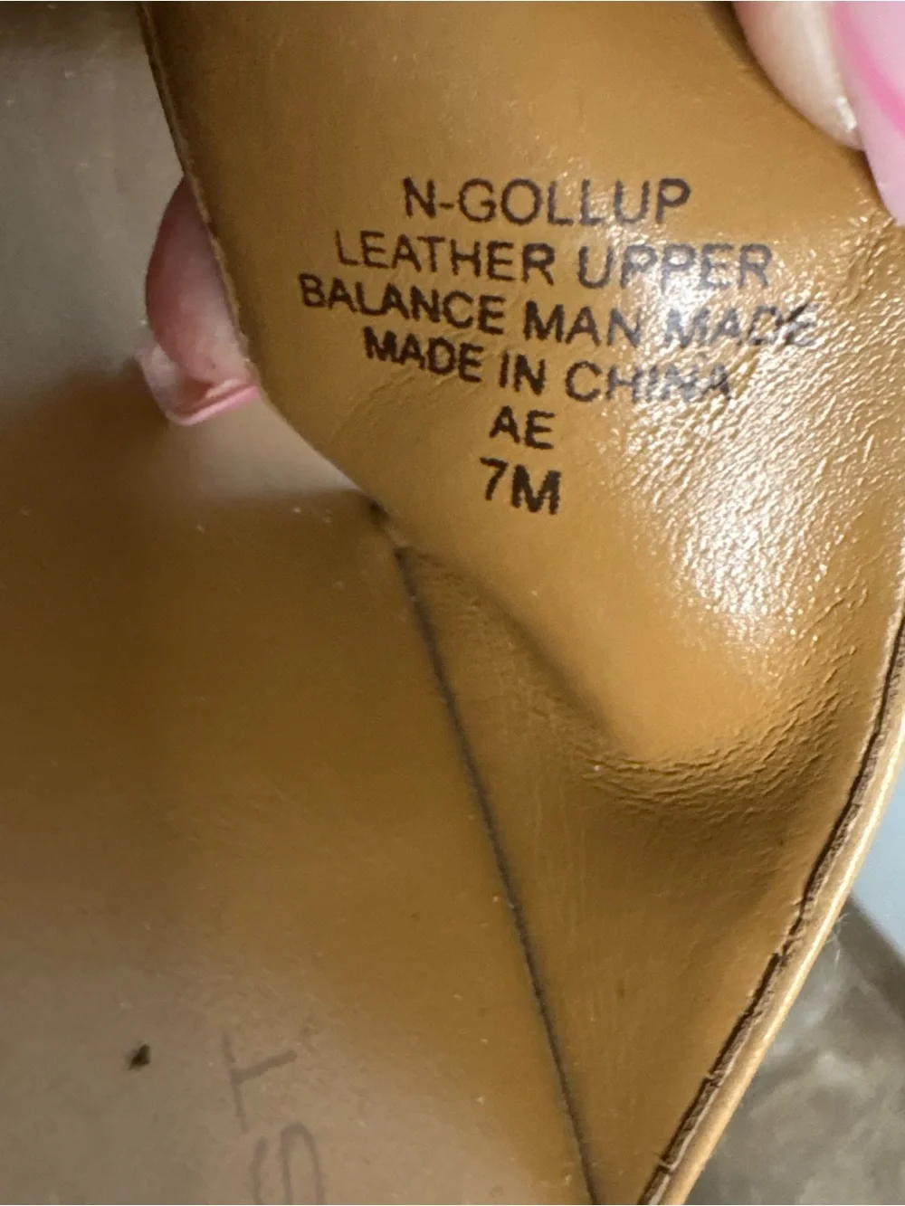 Nine West Sz 7M Leather Crossover Wedge Slide Sandals Comfort Women's Boho Y2K
